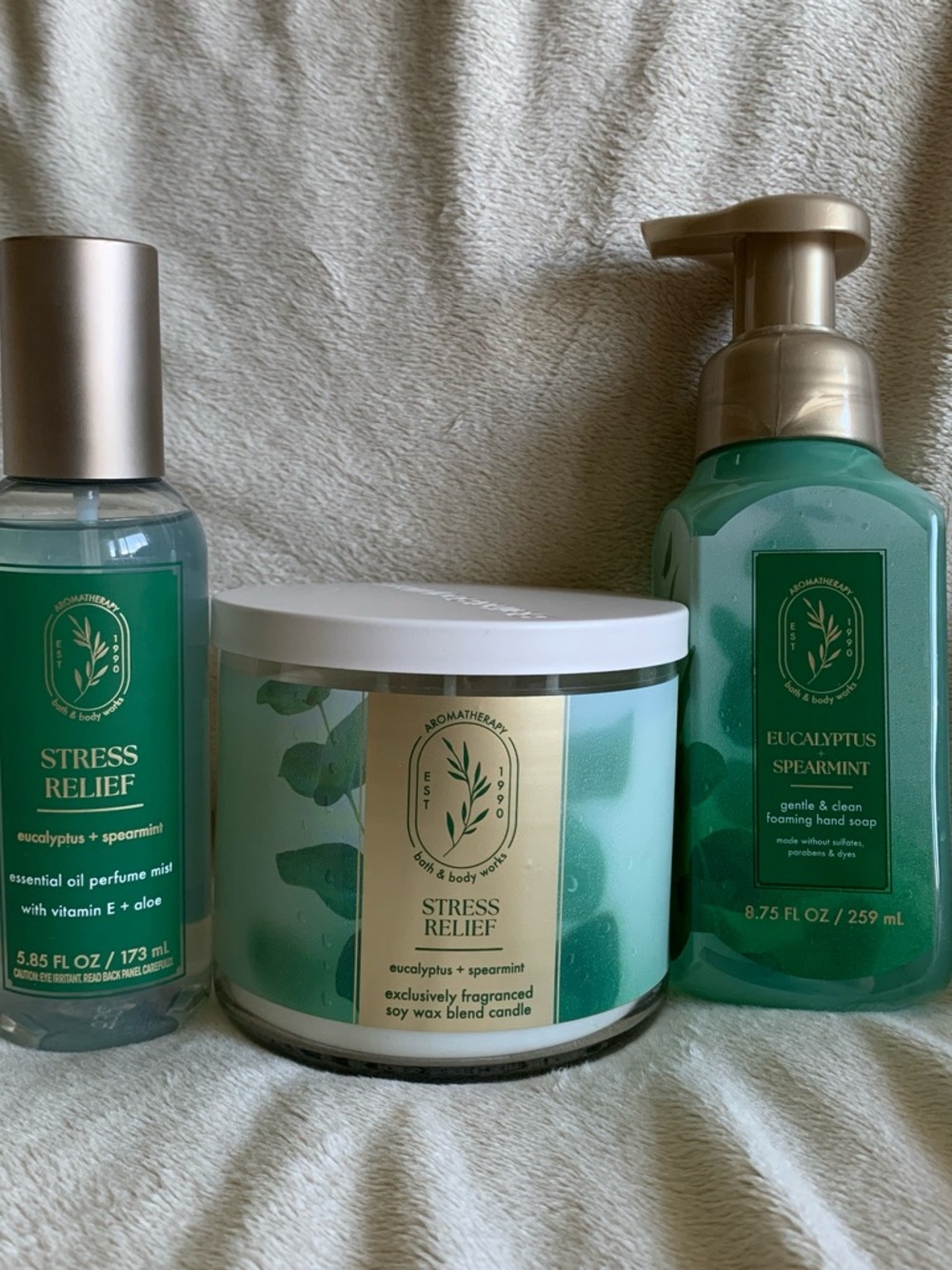 Bath & Body works Eucalyptus Spearmint gift set– SHIPS TOMORROW